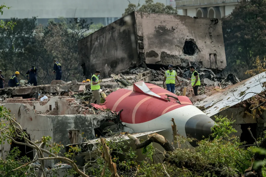 Air India Flight 2025 Crash Near Ahmedabad.